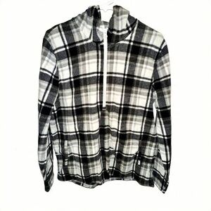 O'Neill Black and Gray Zip-Up Jacket